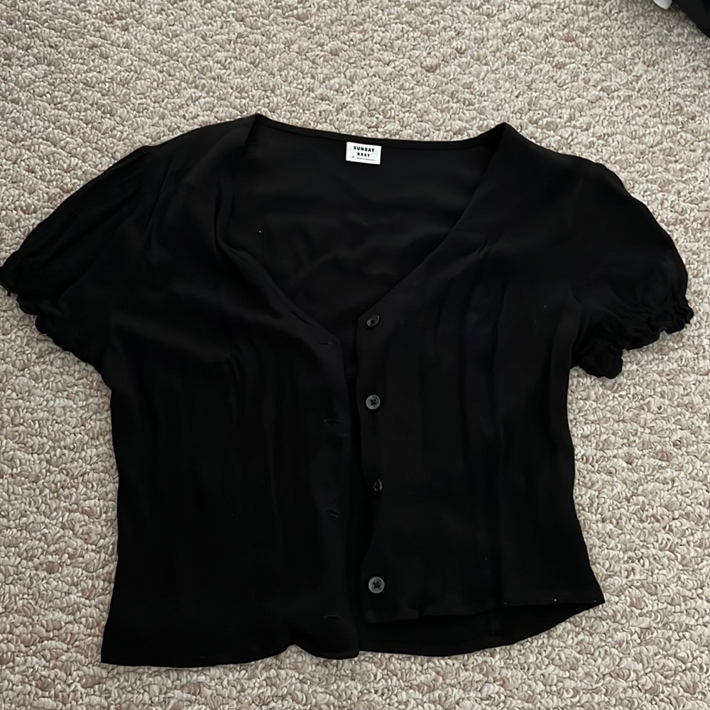 Sunday Best Button Up Top - image 1